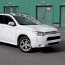 Центральная часть накладки переднего бампера Broomer Design для Mitsubishi Outlander (2012-2014) купить недорого с доставкой в Северодвинск